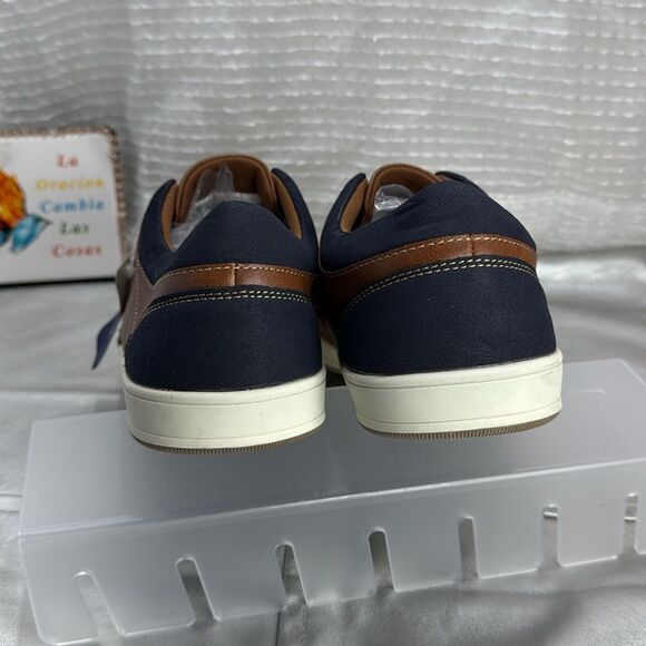 (W9) George Men\'s Brown and Black Casual Sneakers, size 11-(1), 12-(4) main image 7